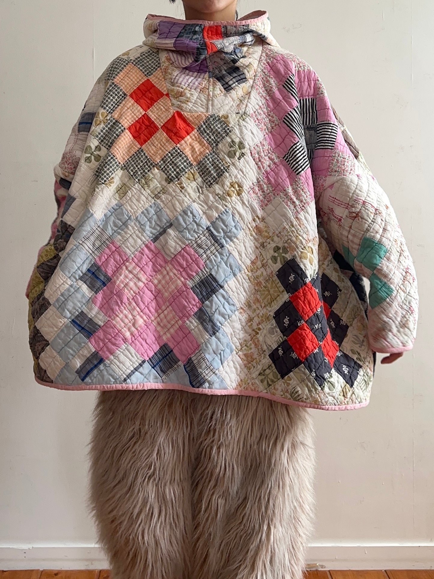 old quilt parka