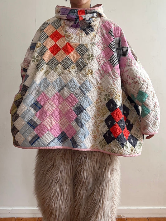 old quilt parka