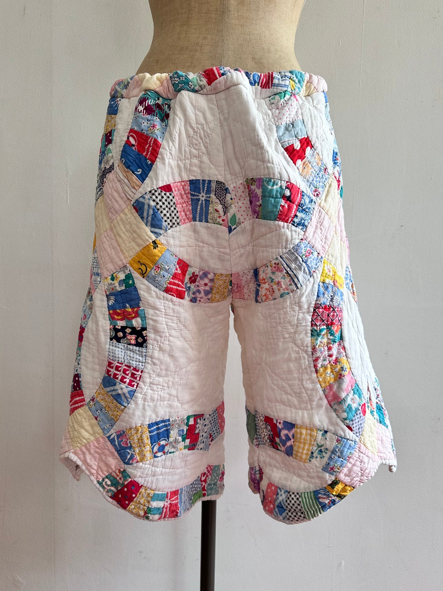 old quilt half pants