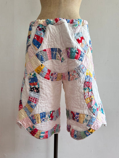 old quilt half pants