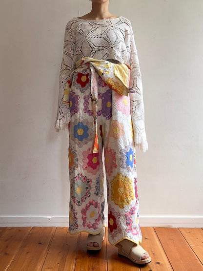 old quilt huge overall