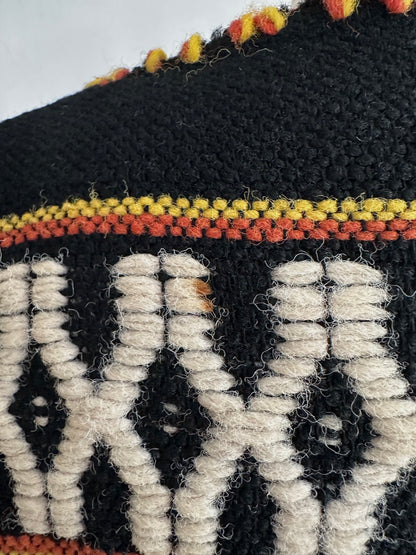 old handwoven textile set-up
