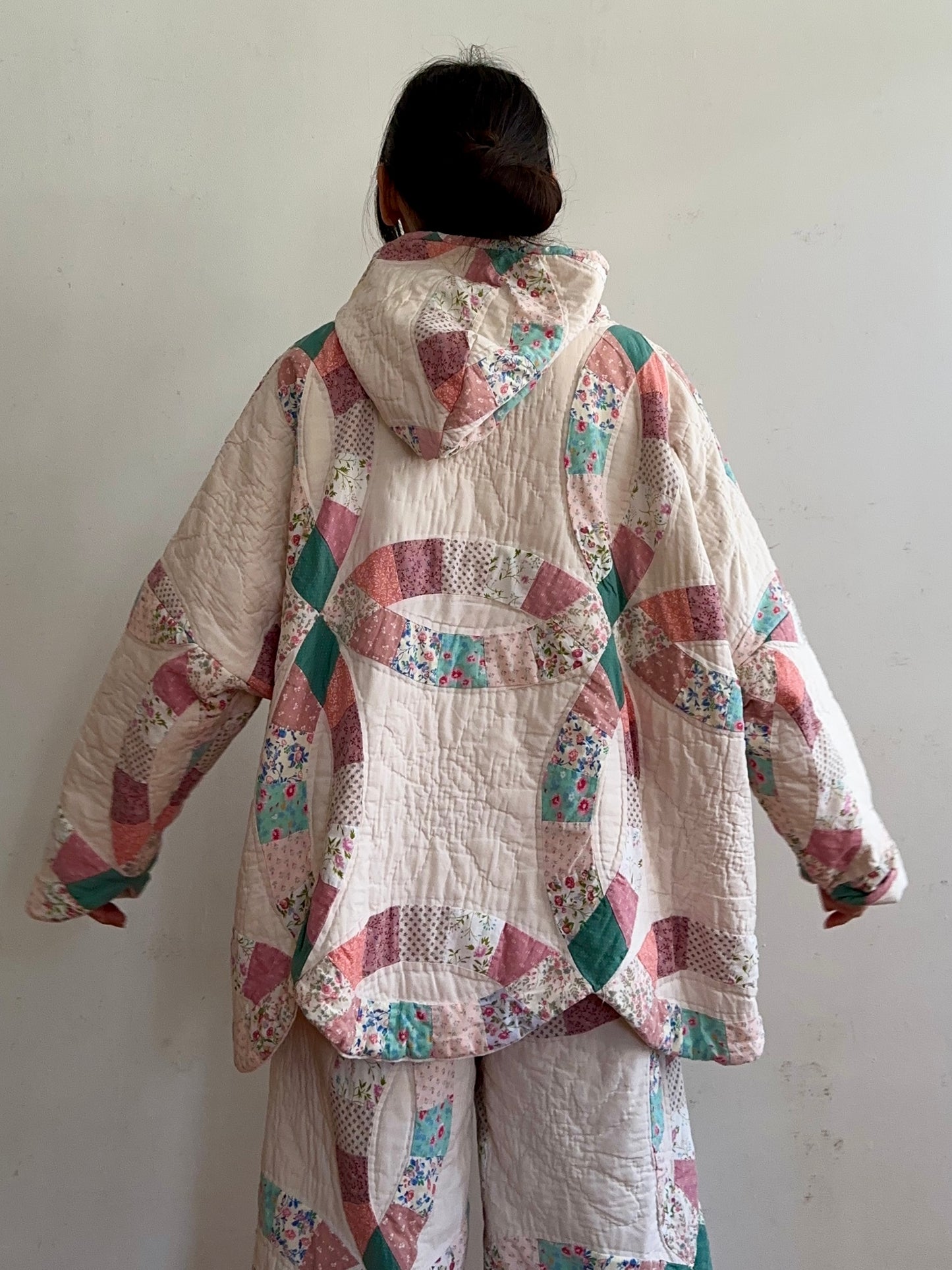 old quilt parka