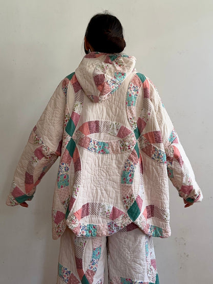 old quilt parka