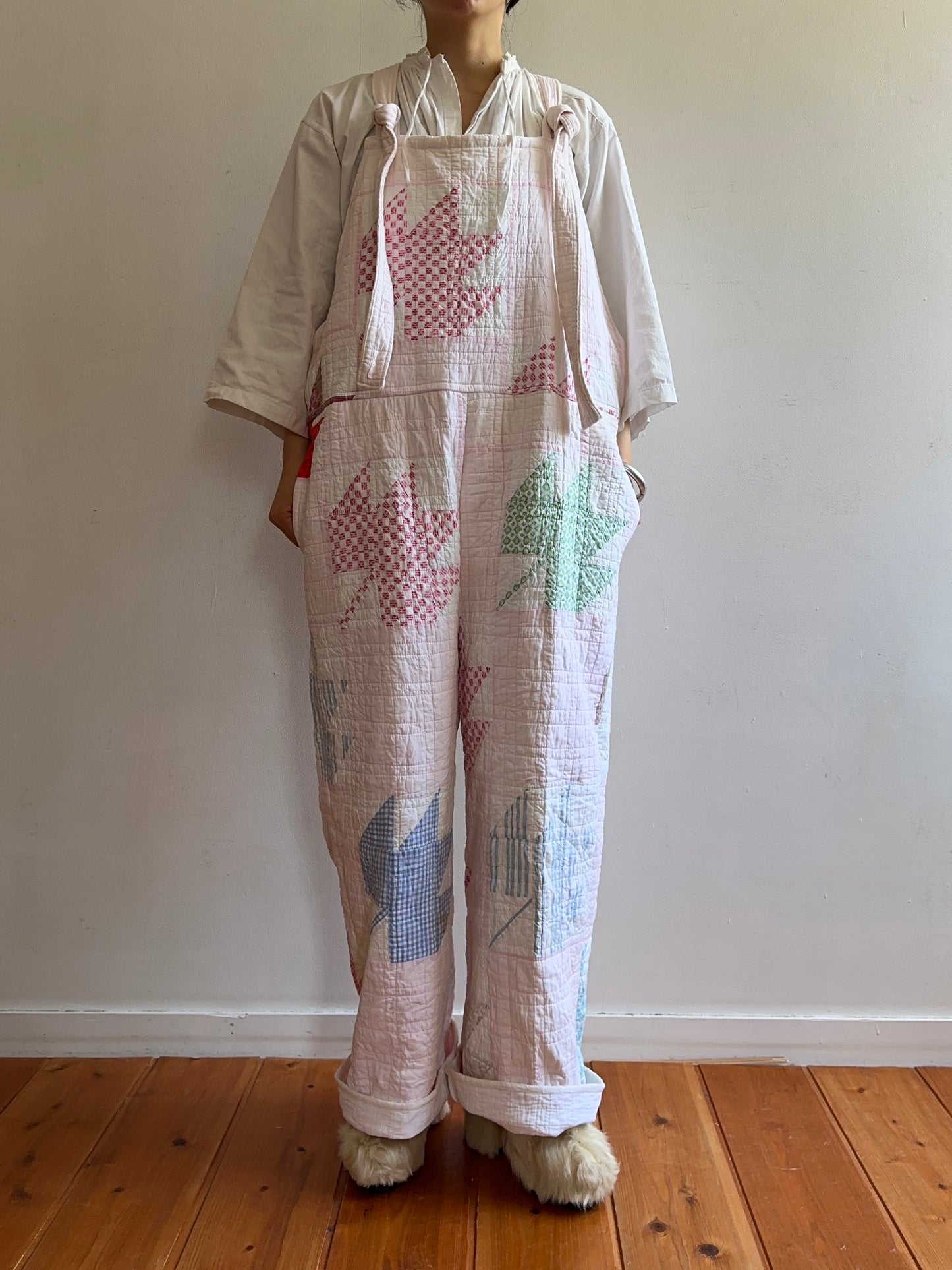 old quilt huge overall