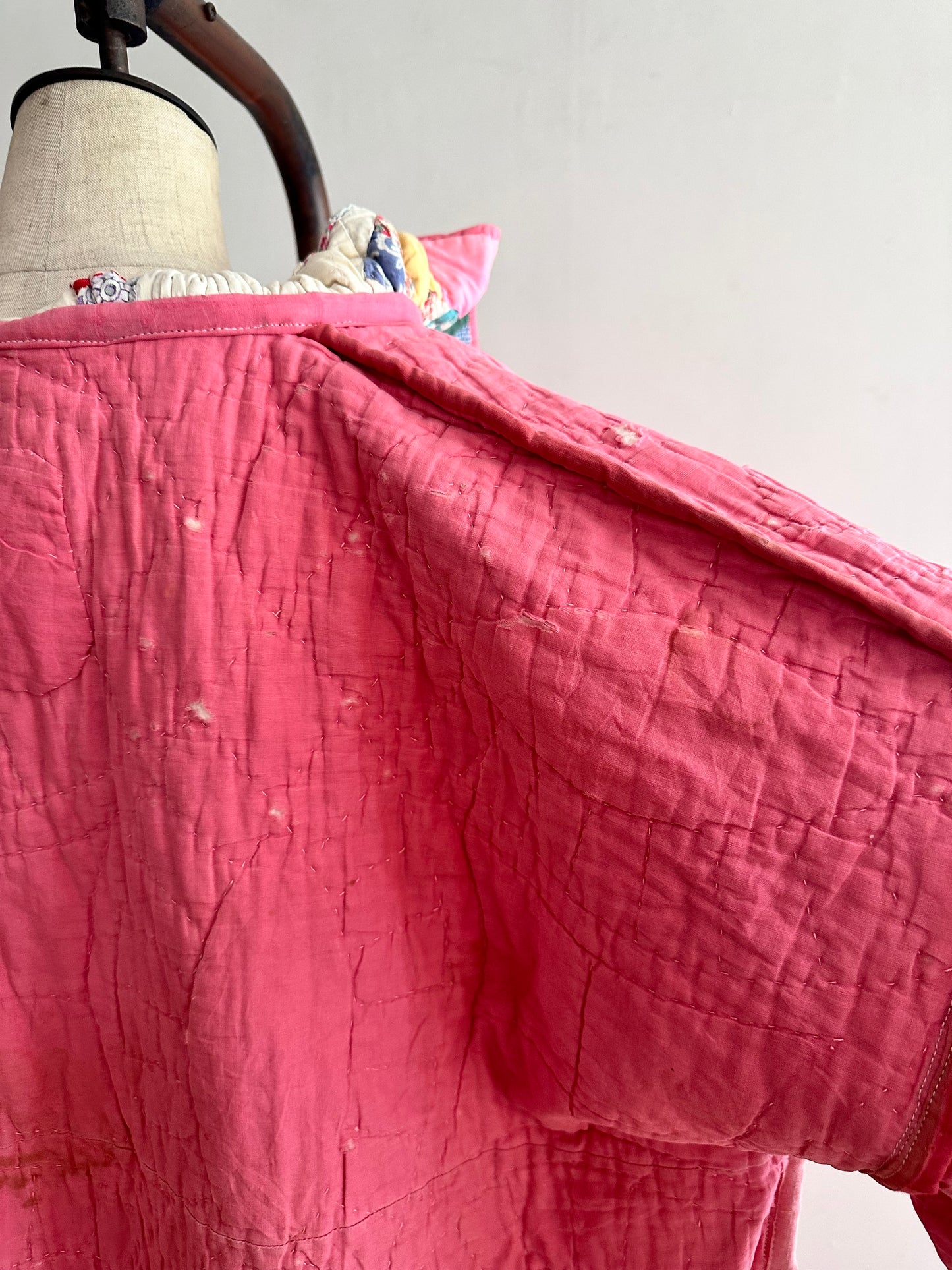 old quilt coat