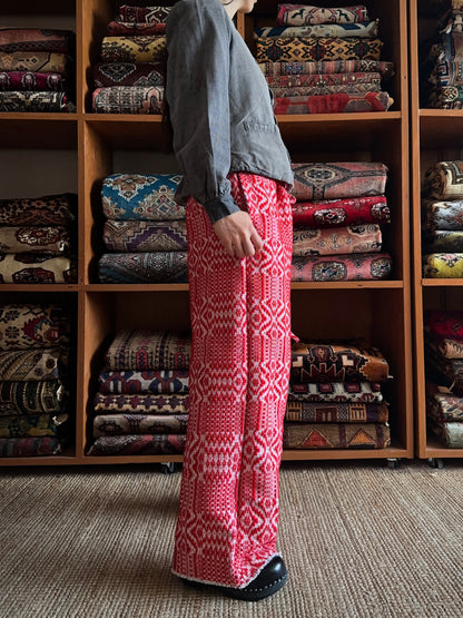 old coverlet tuck wide pants