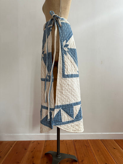 old quilt wrap skirt