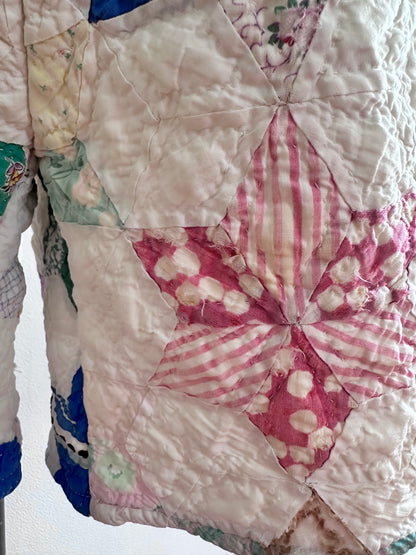 old quilt short pants