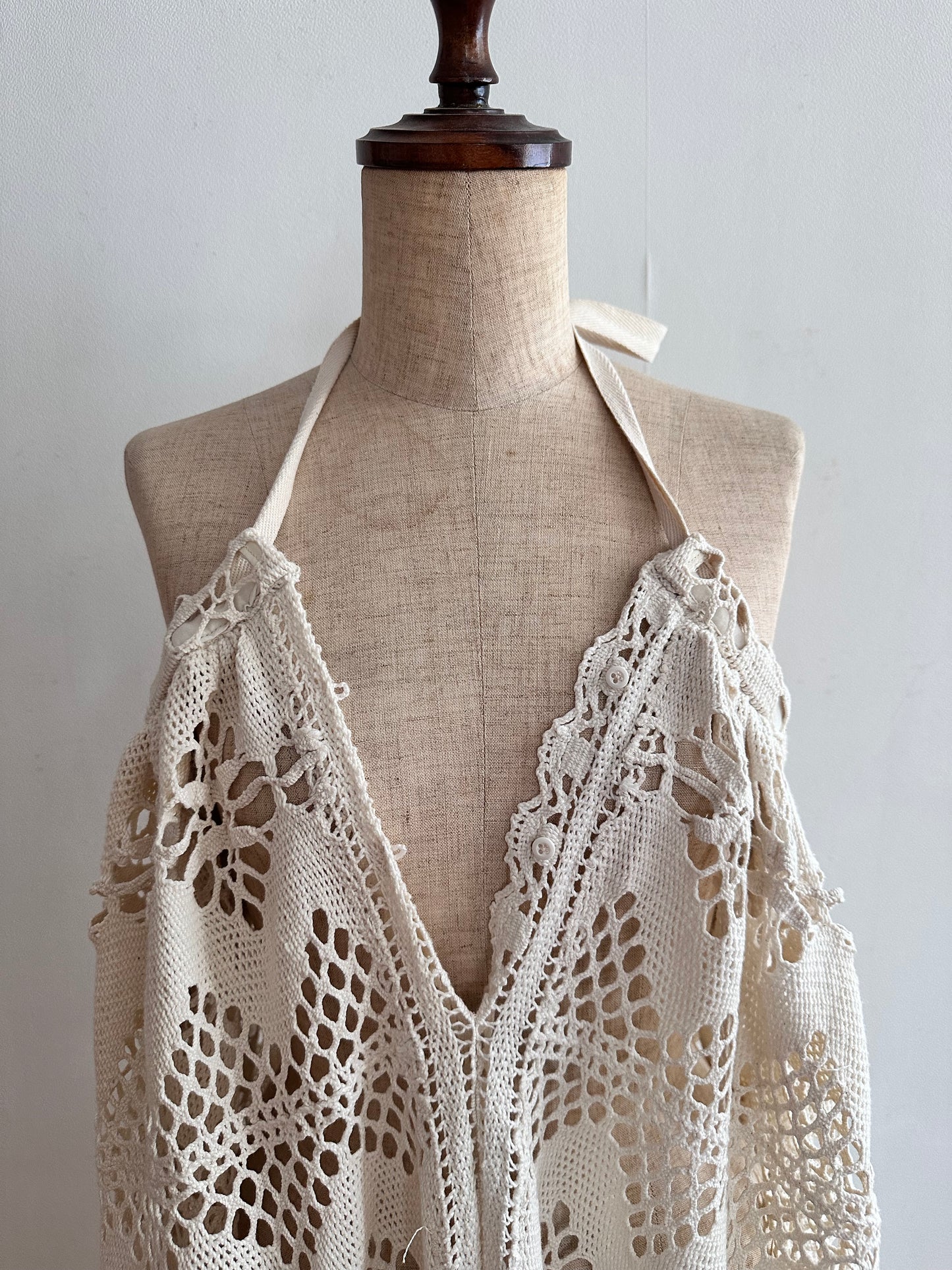 old crochet lace little change skirt