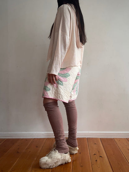 old quilt short pants