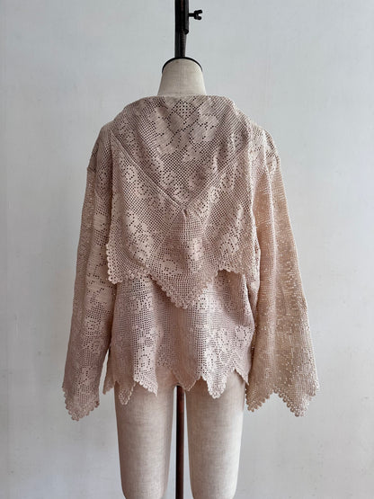 old crochet lace sailor shirts