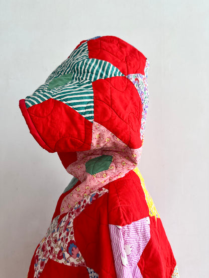 old quilt parka