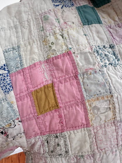 old quilt sailor shirt “boro”