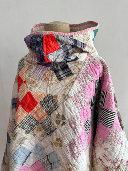 old quilt parka