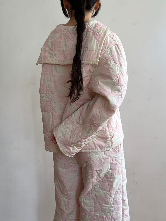 antique quilt sailor shirt