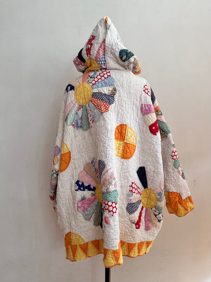 old quilt parka