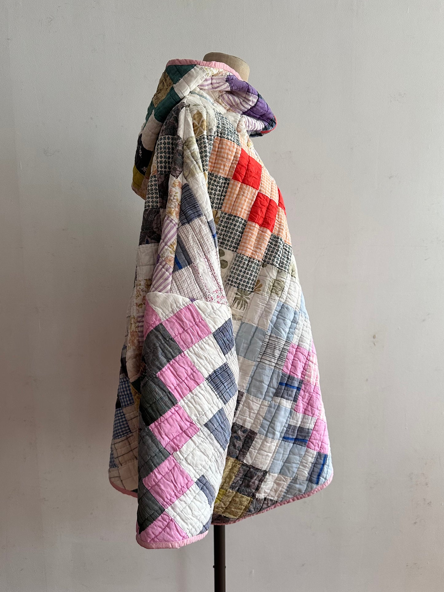 old quilt parka
