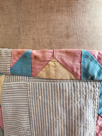 old quilt short pants