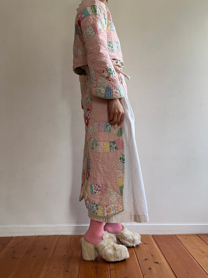 old quilt wrap skirt