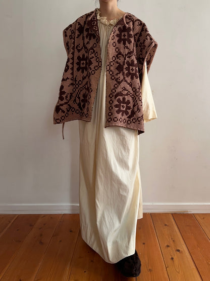 old coverlet wide vest