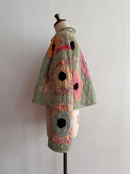old quilt short jacket