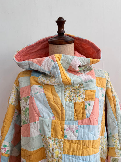 old quilt parka