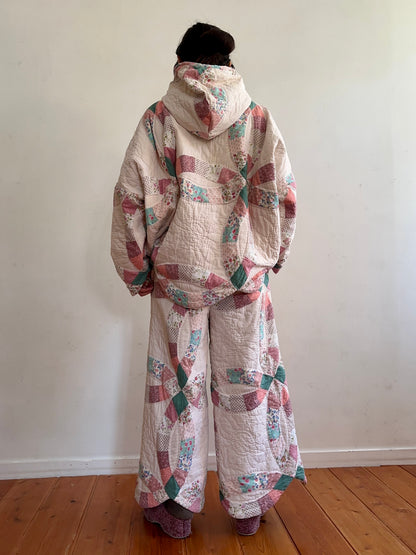 old quilt parka