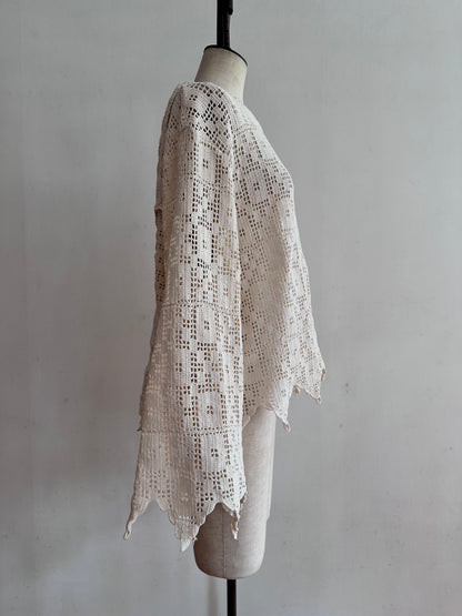 old crochet lace sailor shirts