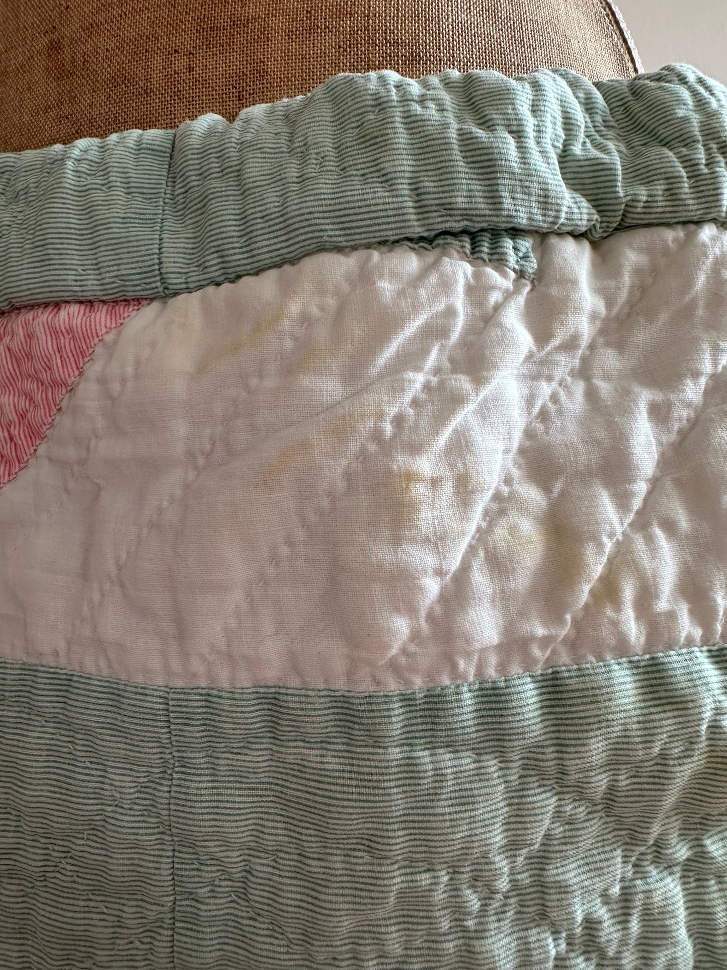 old quilt short pants