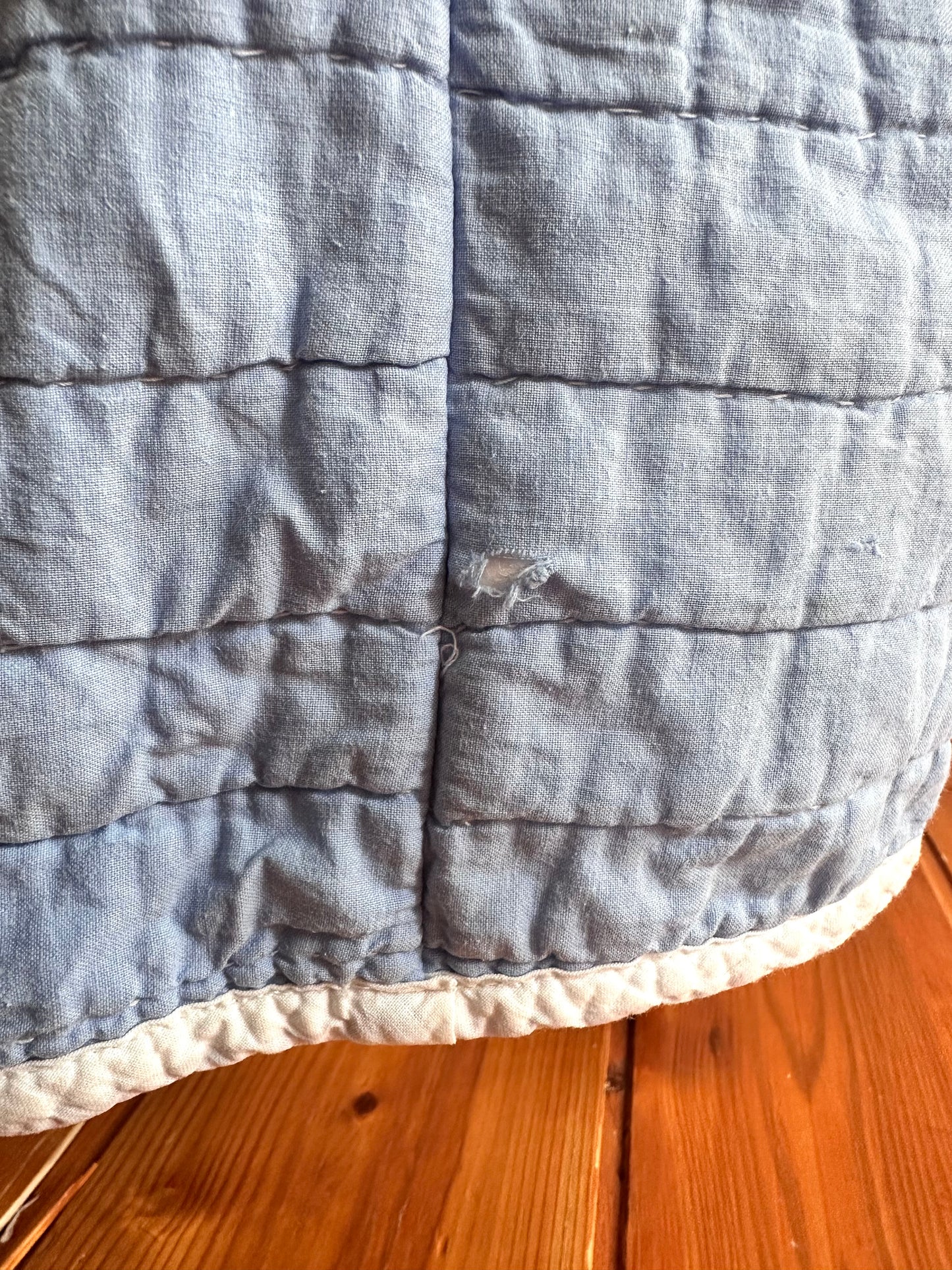 old quilt wide pants