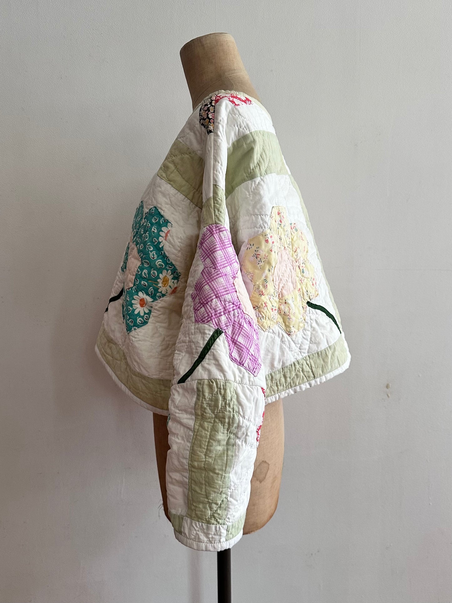 old quilt lantern tops