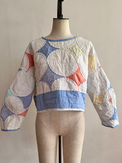 old quilt lantern tops