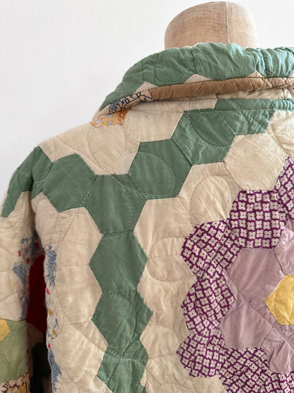 old quilt coat