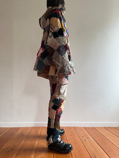 old quilt crazy parka