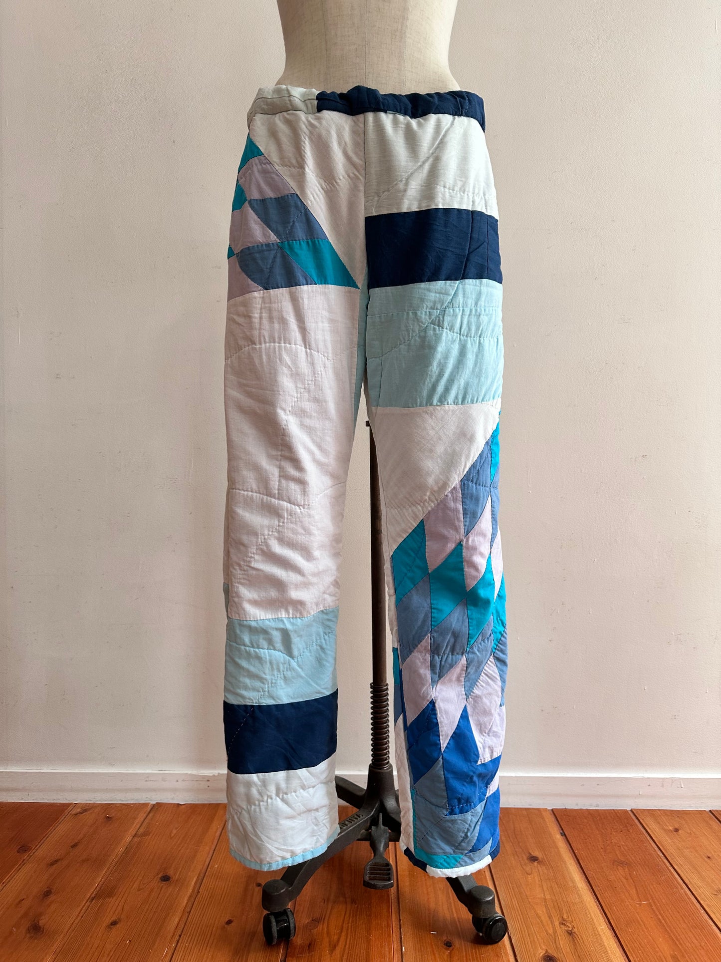 old quilt slim pants