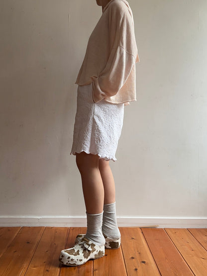 old fabric short pants