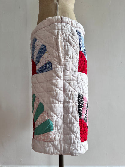 old quilt short pants