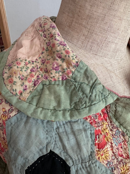 old quilt short jacket