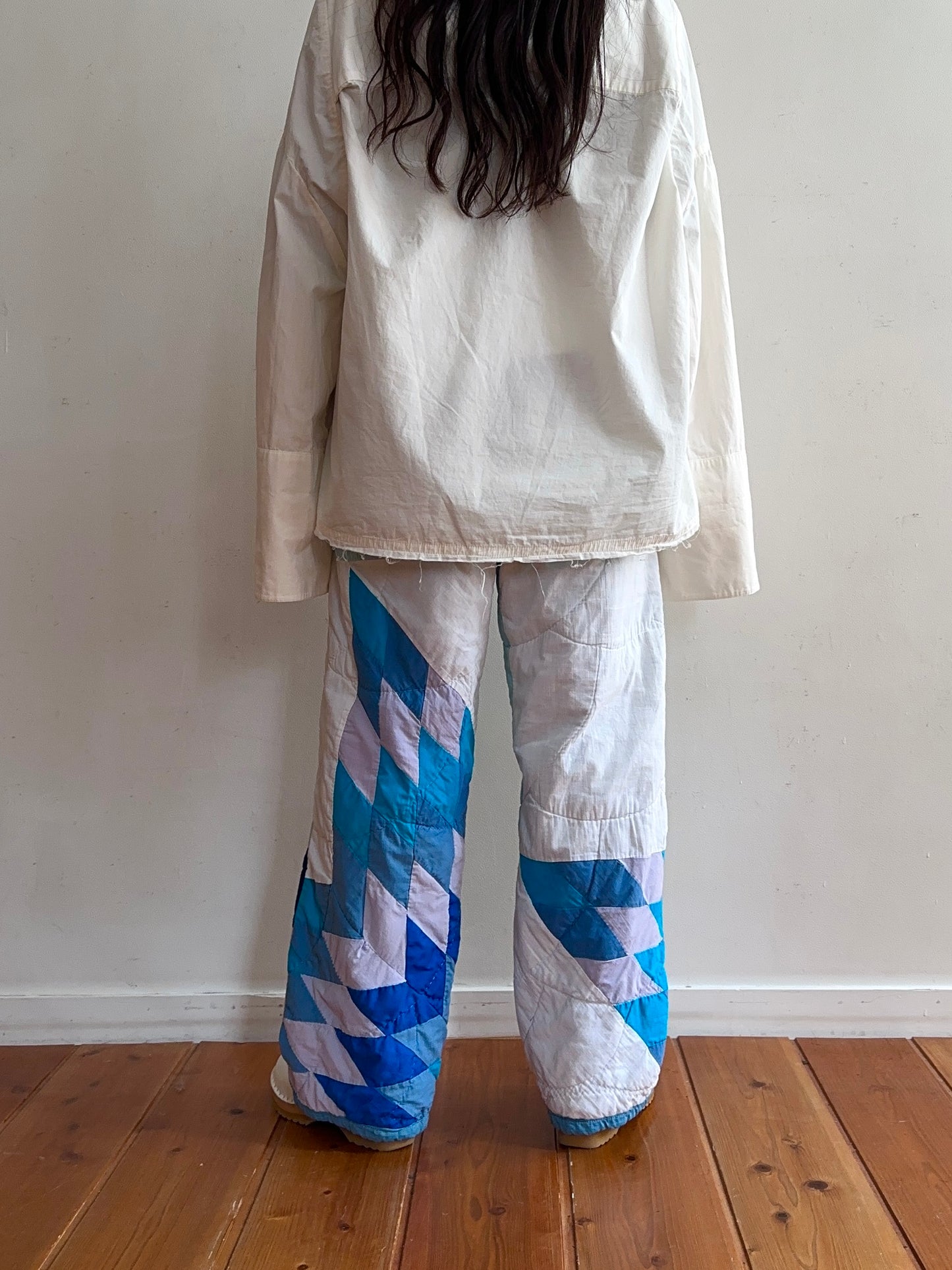 old quilt pants