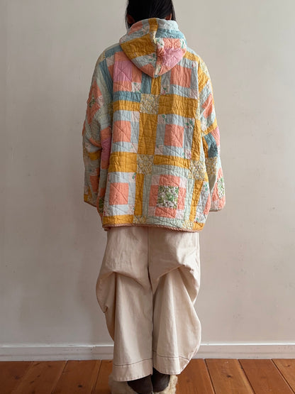 old quilt parka