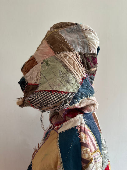 old quilt crazy parka