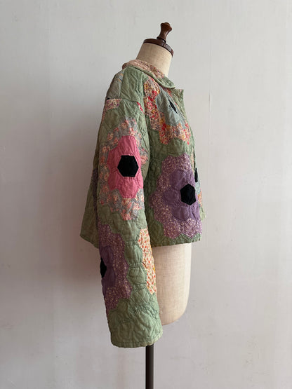 old quilt short jacket
