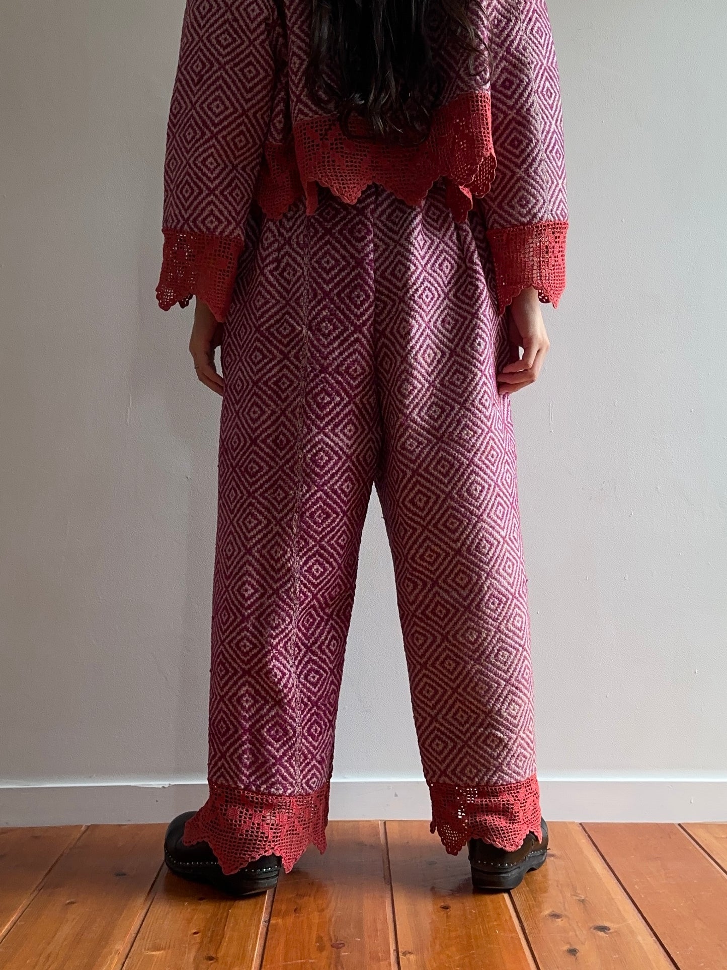 old coverlet wide pants