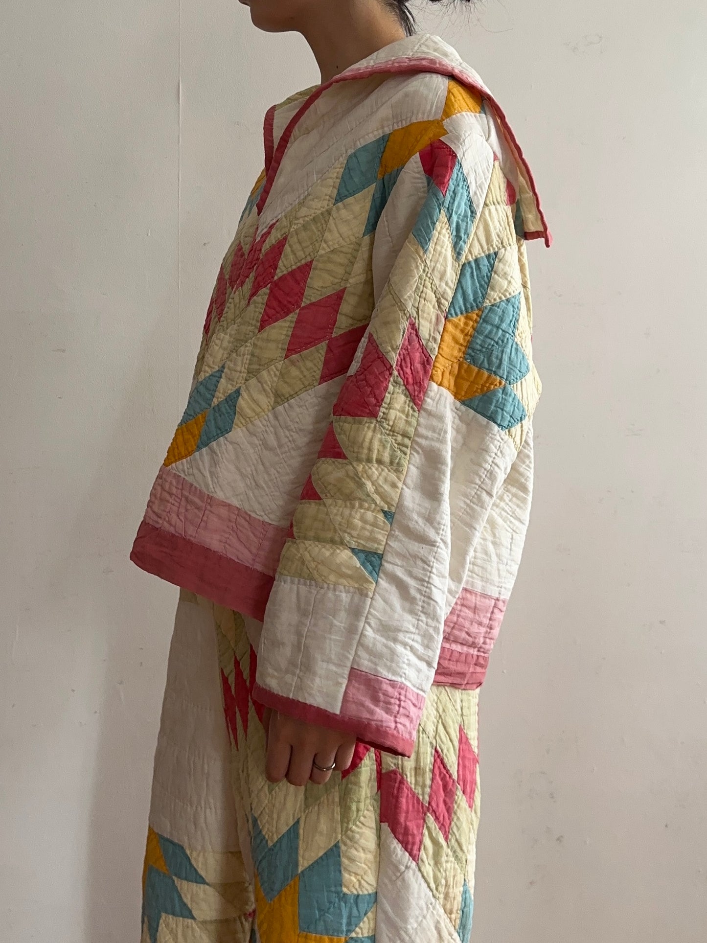 antique quilt sailor shirts