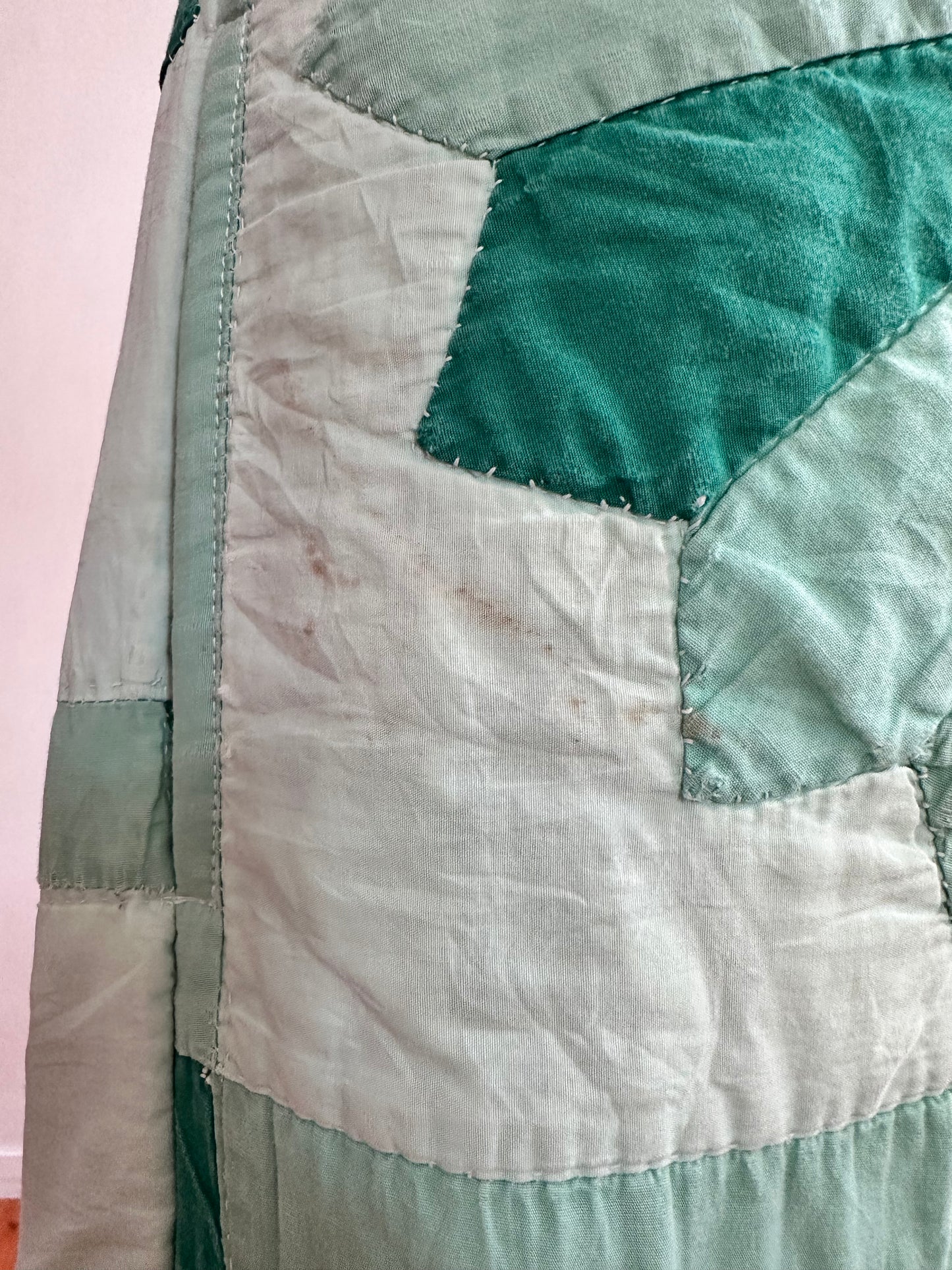 old quilt pants “boro”