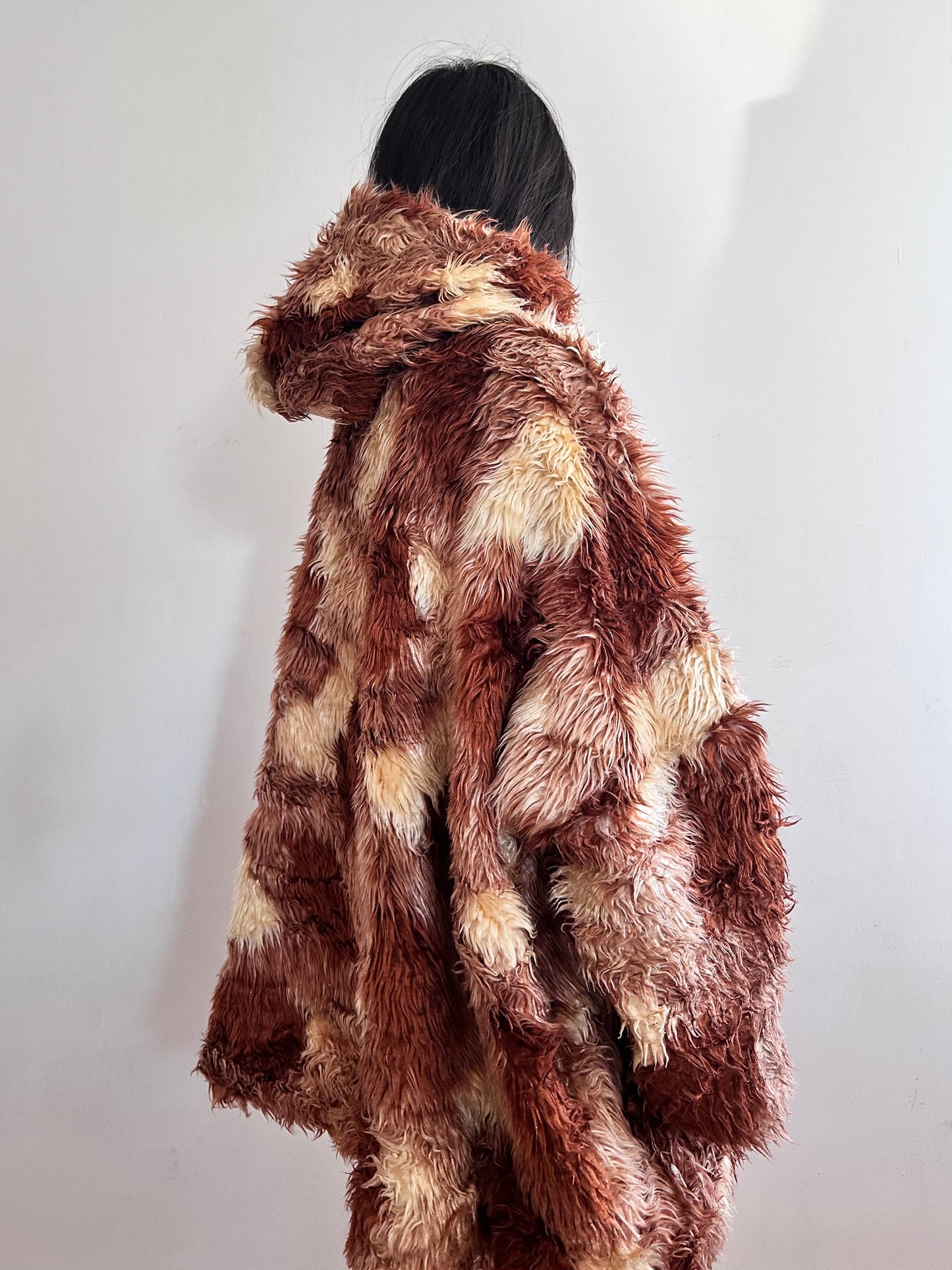 old fur parka / pudding