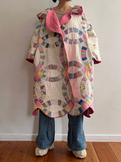 old quilt coat