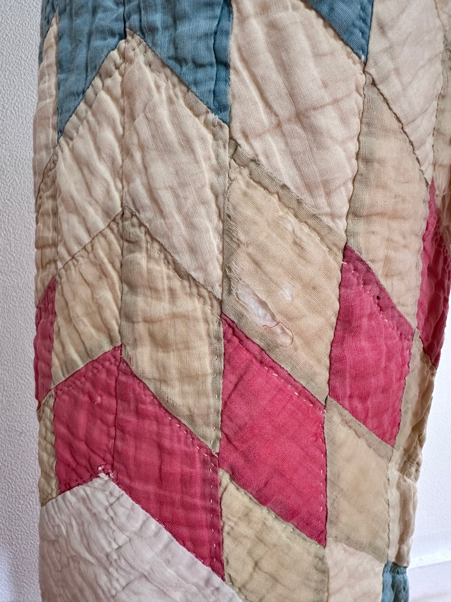 antique quilt pants