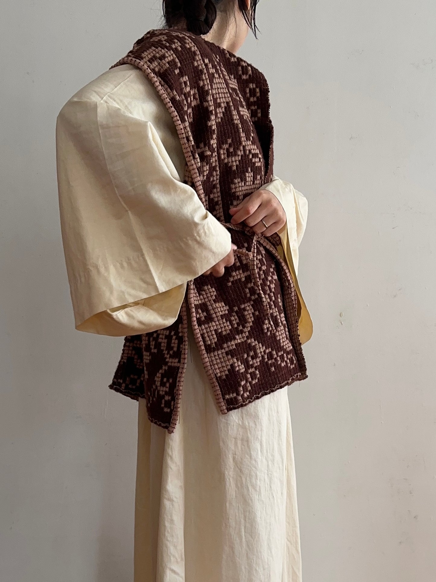 old coverlet wide vest